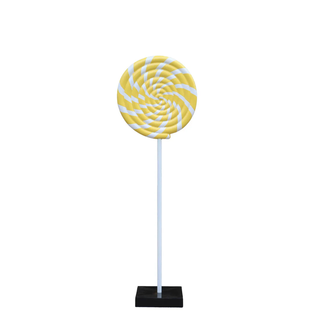Yellow & White Lollipop