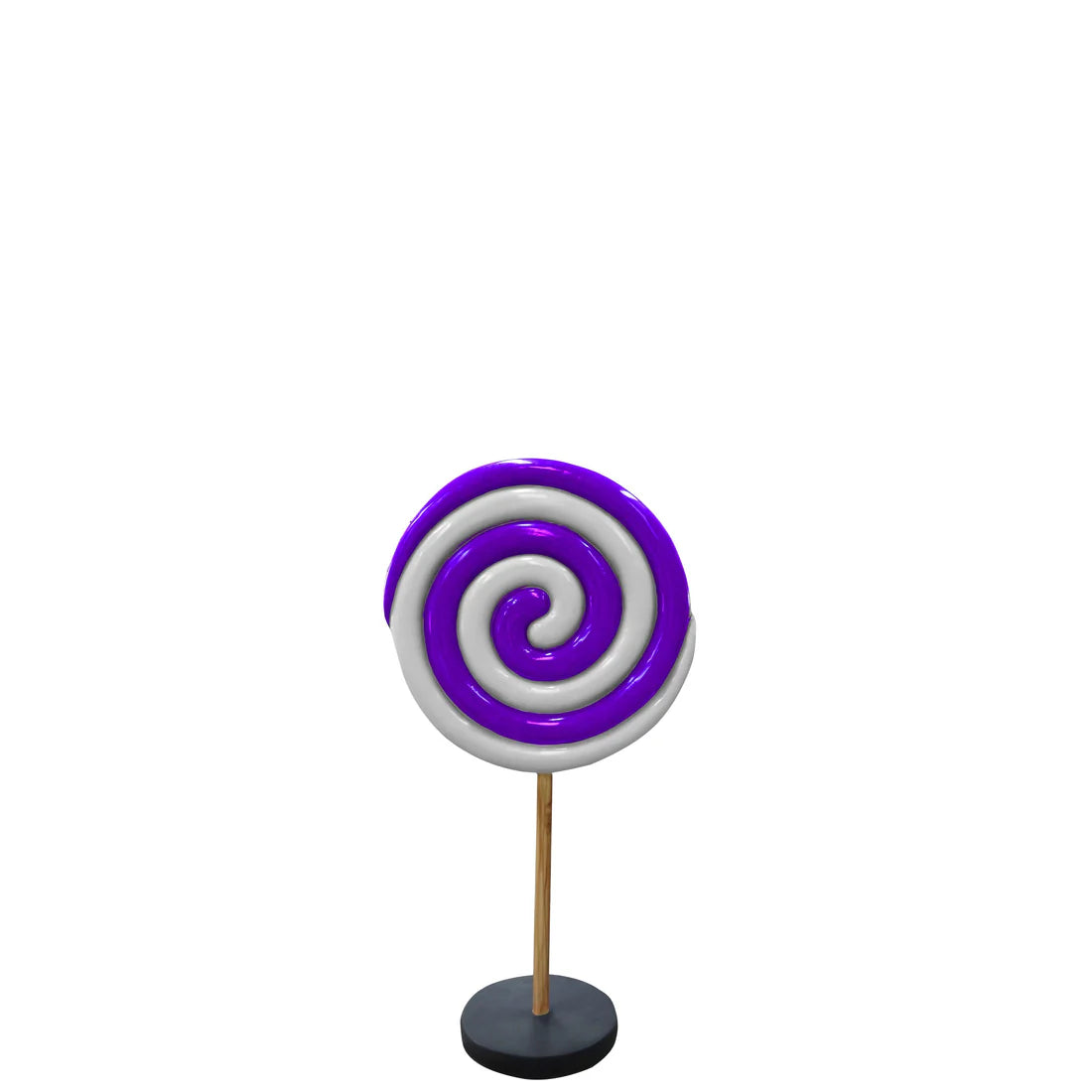 Purple Round Lollipop Twist