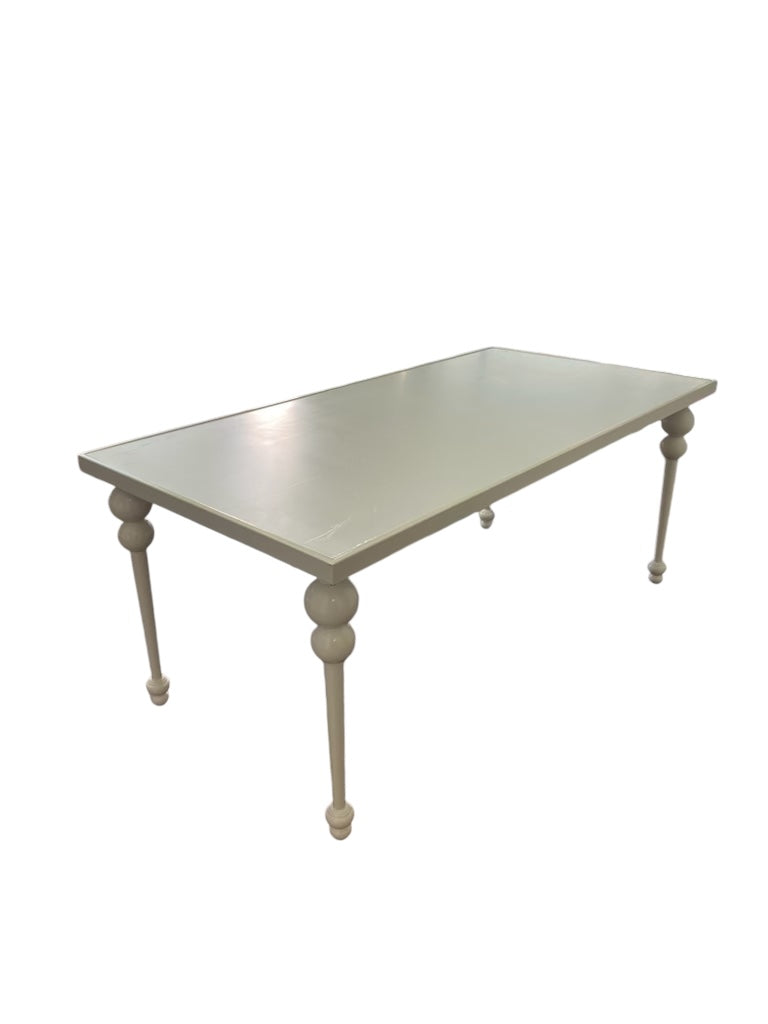 Kids White Gloss Table