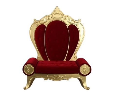 Adult Red Santa Throne Sofa