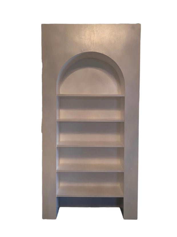 3D White Arch With Shelves
