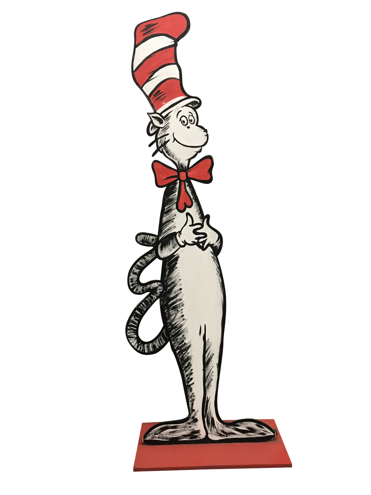 The Cat In The Hat Wood Cut Out Standee