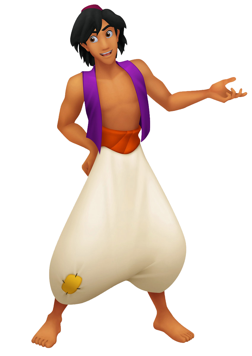 Aladdin Wood Cut Out Standee
