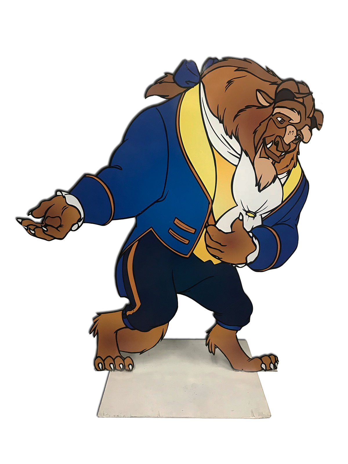 Beast Wood Cut Out Standee