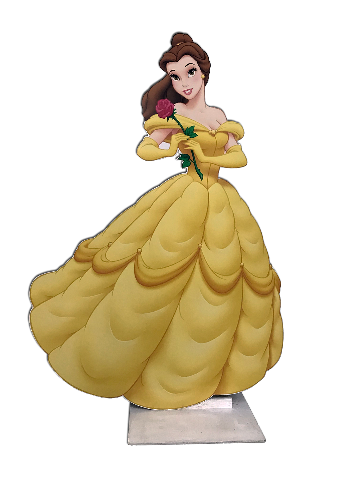 Belle Wood Cut Out Standee