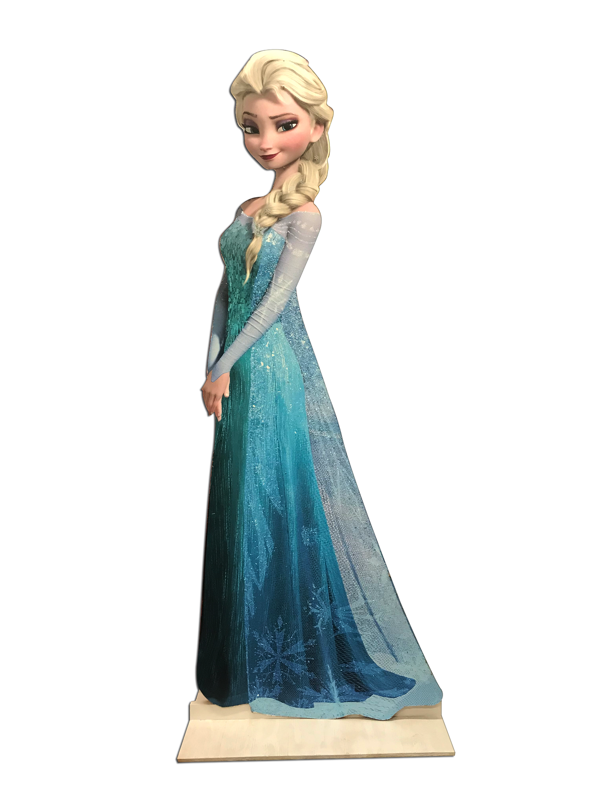 Elsa Wood Cut Out Standee
