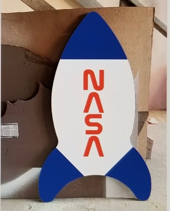 NASA Rocket Donut Wall