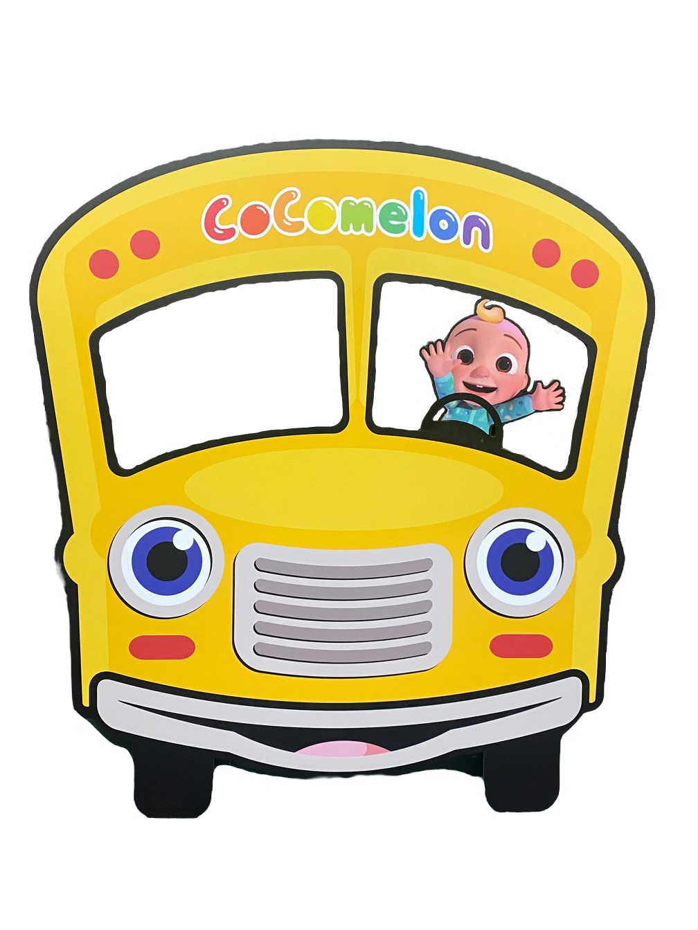 Cocomelon Bus Wood Cut Out Standee