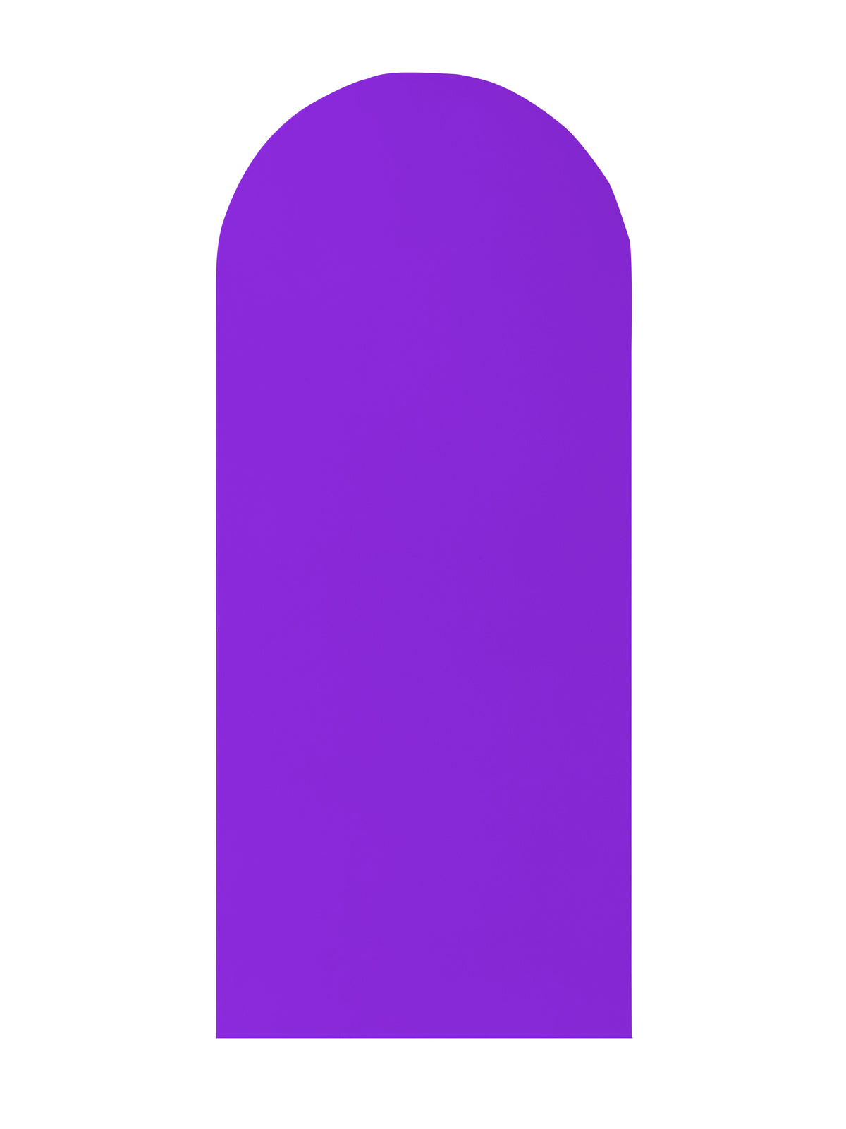 Purple Round Arch Backdrop
