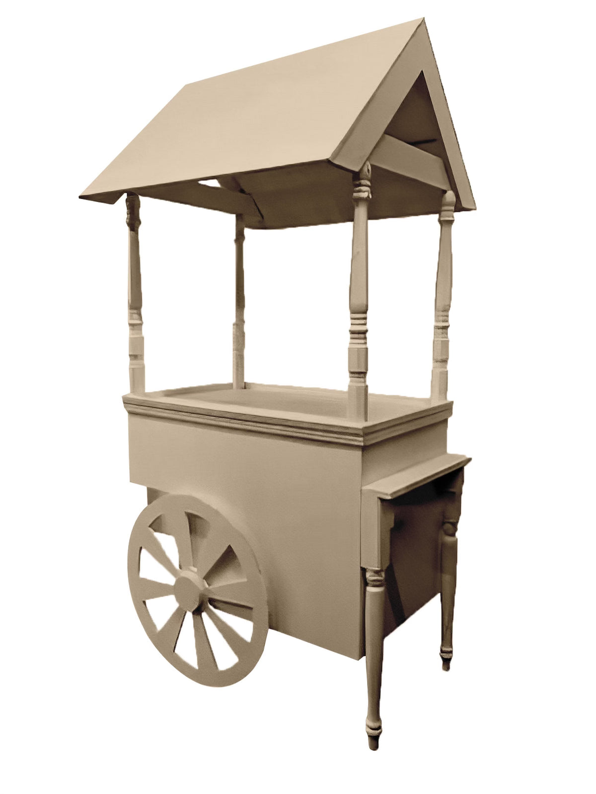 Tan Dessert Cart