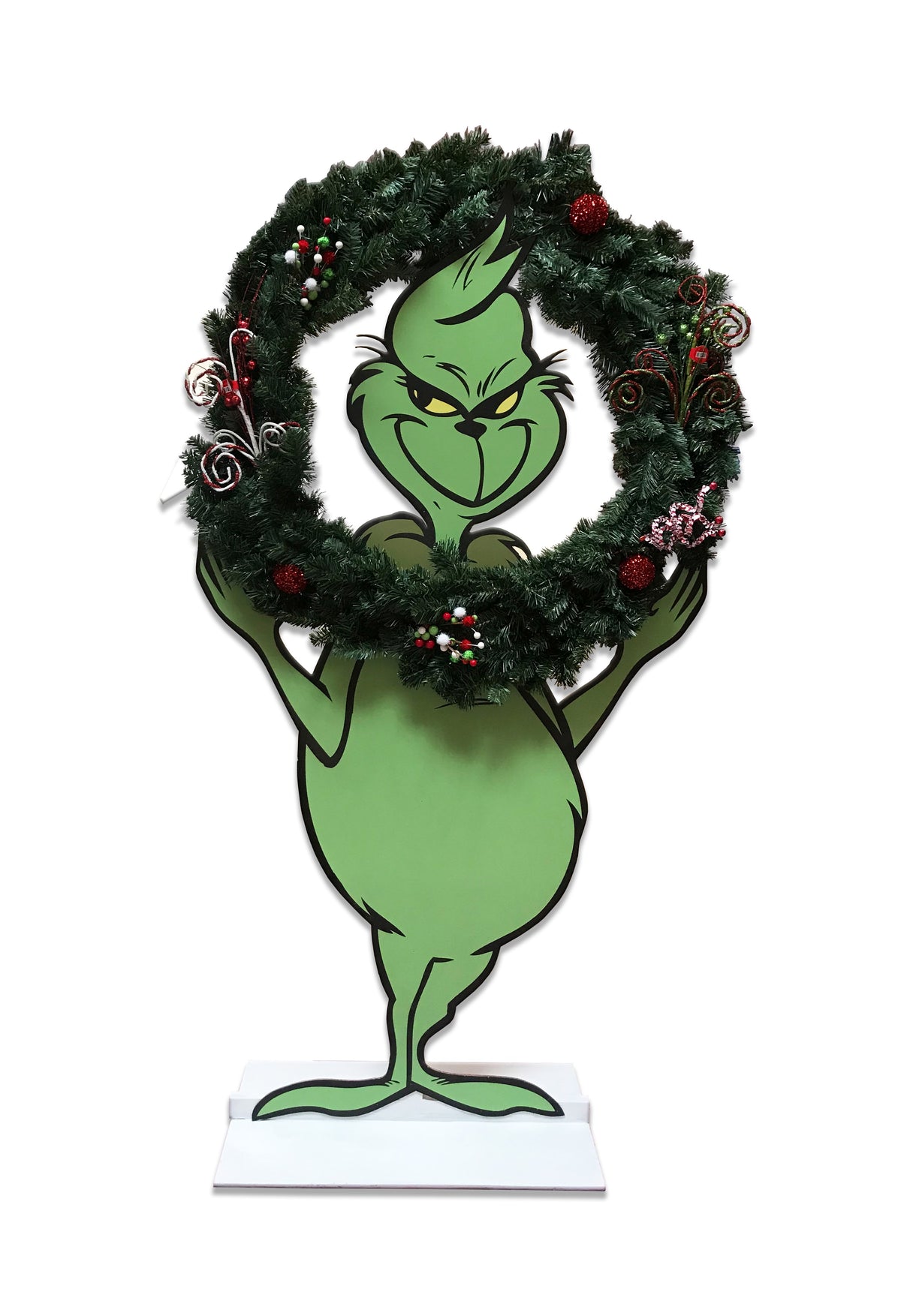 The Grinch Wood Cut Out Standee