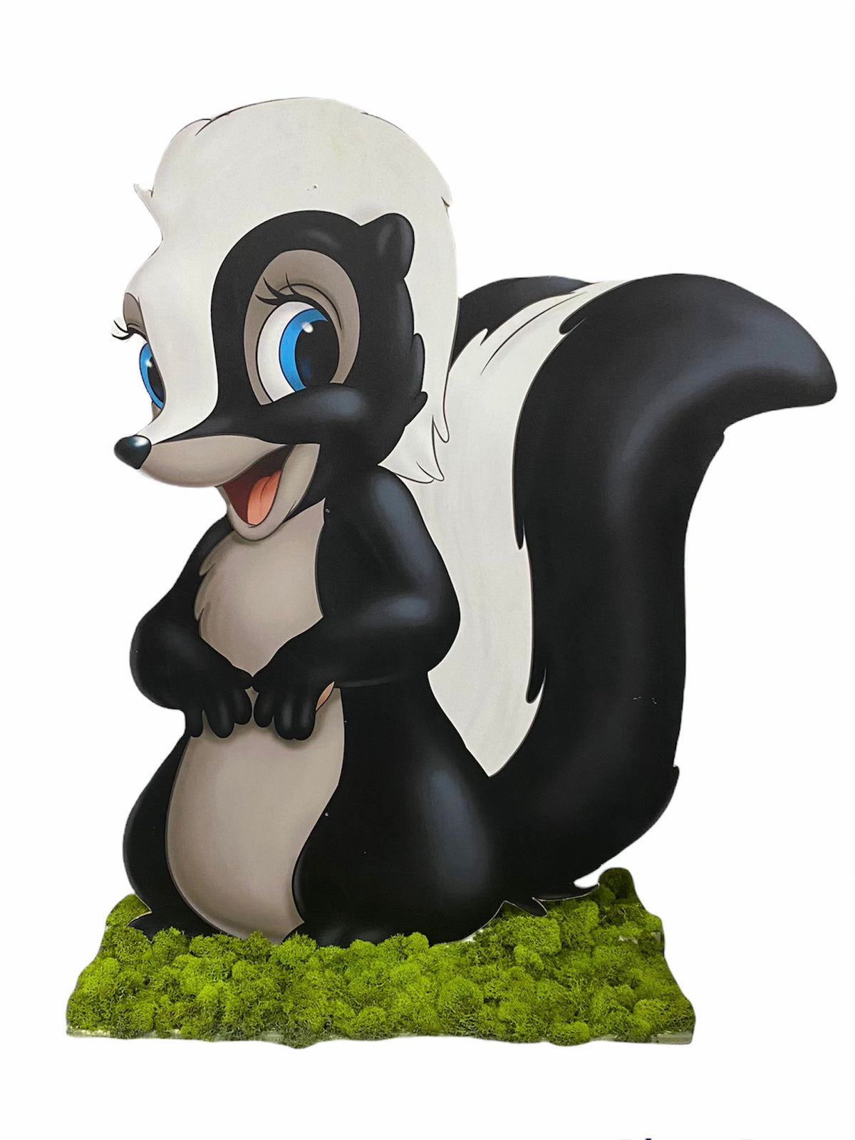 Flower Wood Cut Out Standee