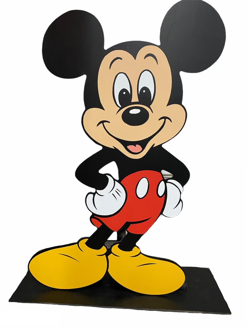 Mickey Mouse Wood Cut Out Standee