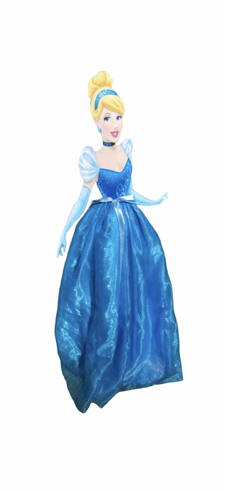 Cinderella Wood Cut Out Standee