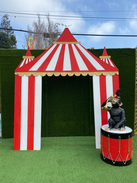 Red Circus Carnival Tent Backdrop Platinum Prop House Inc