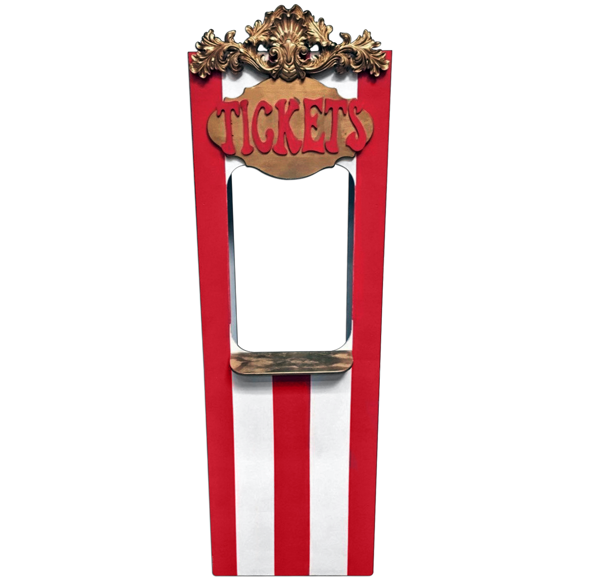 Red Ticket Booth