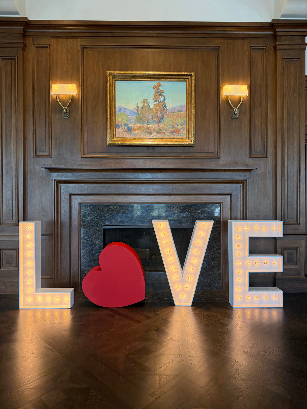LOVE Marquee Letters