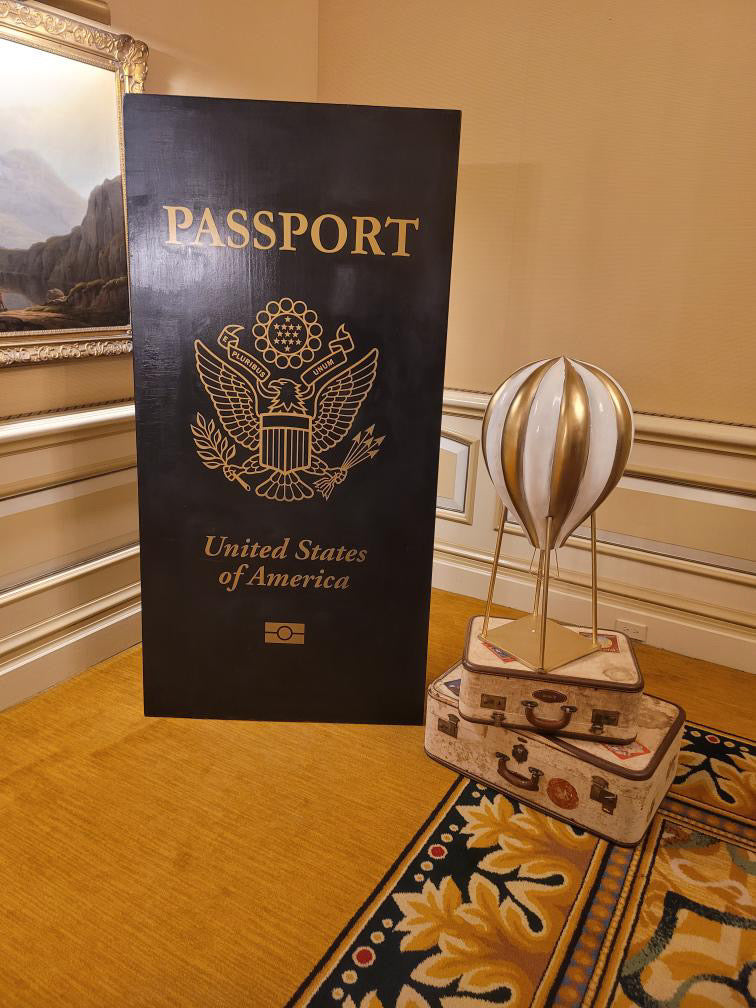 Gold & White Hot Air Balloon Package