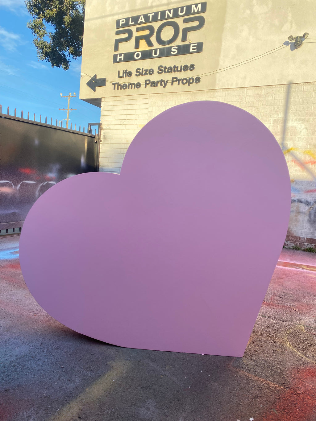Light Pink 3D Heart