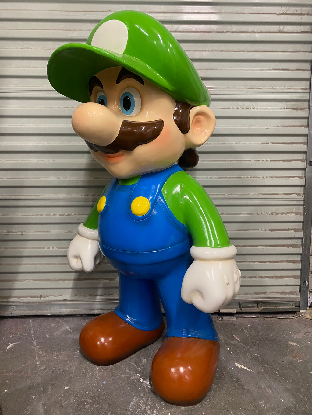 3D Luigi Statue
