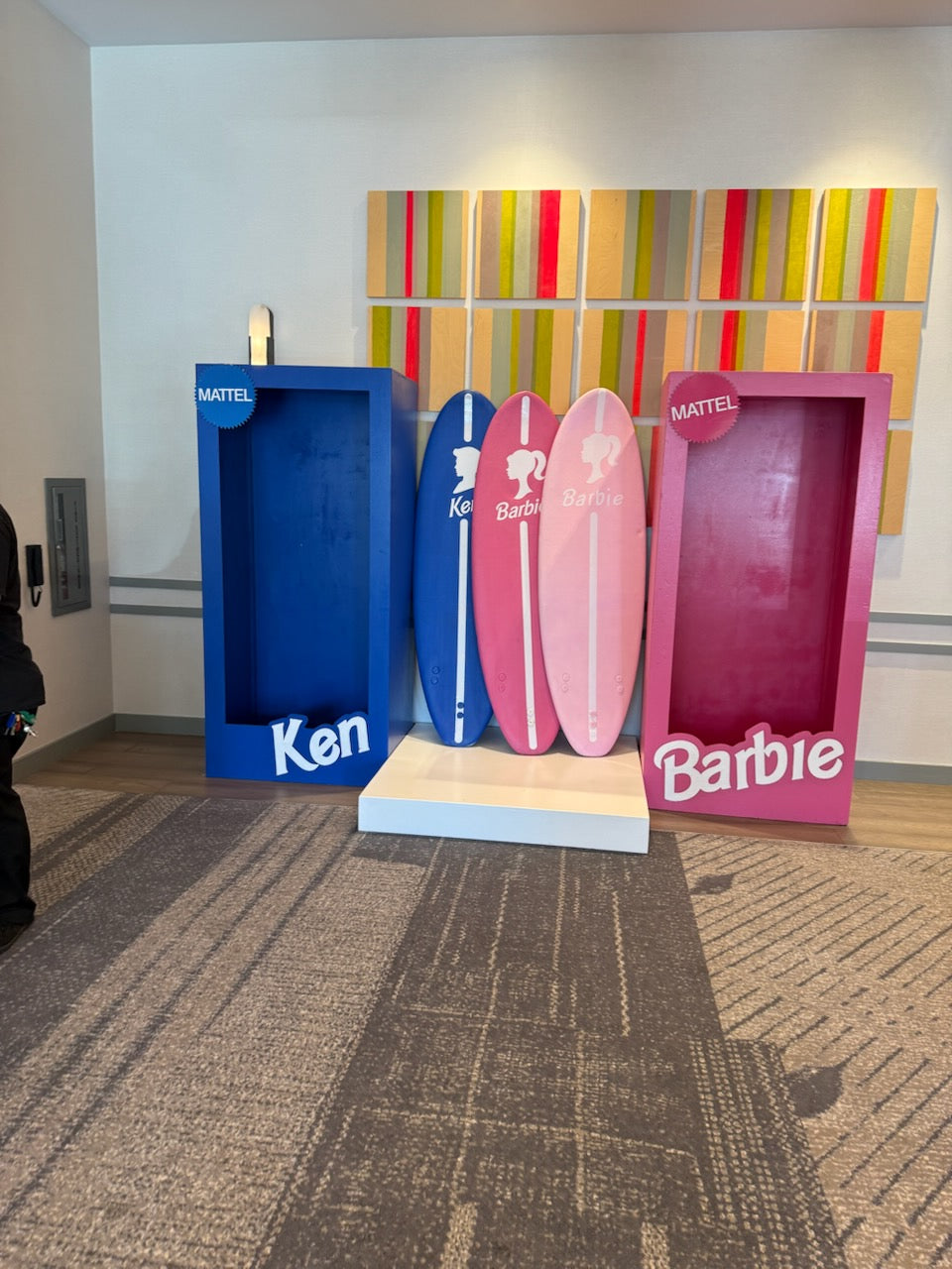 Hot Pink Barbie Surf Board