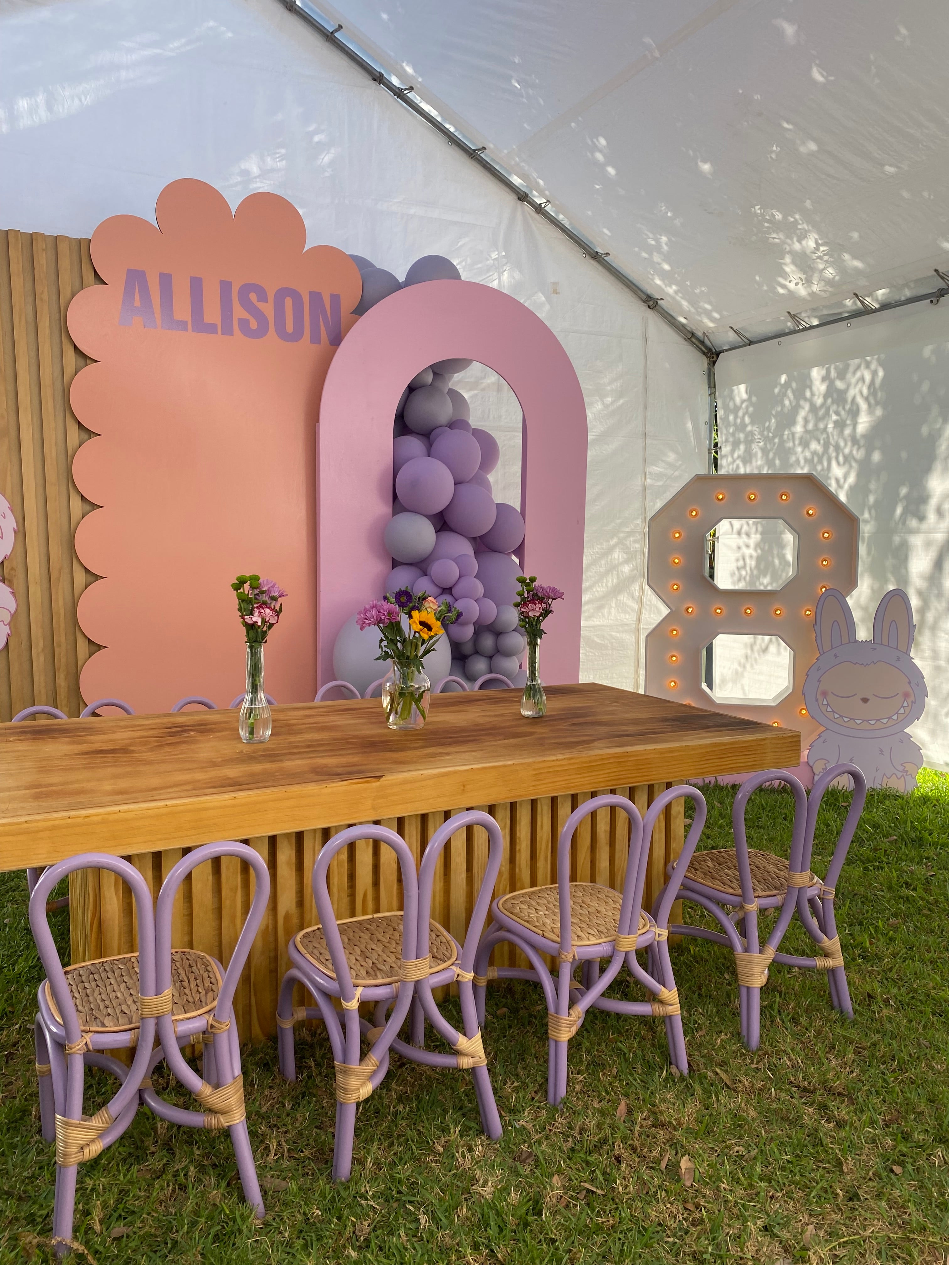 Light Pink Round Arch