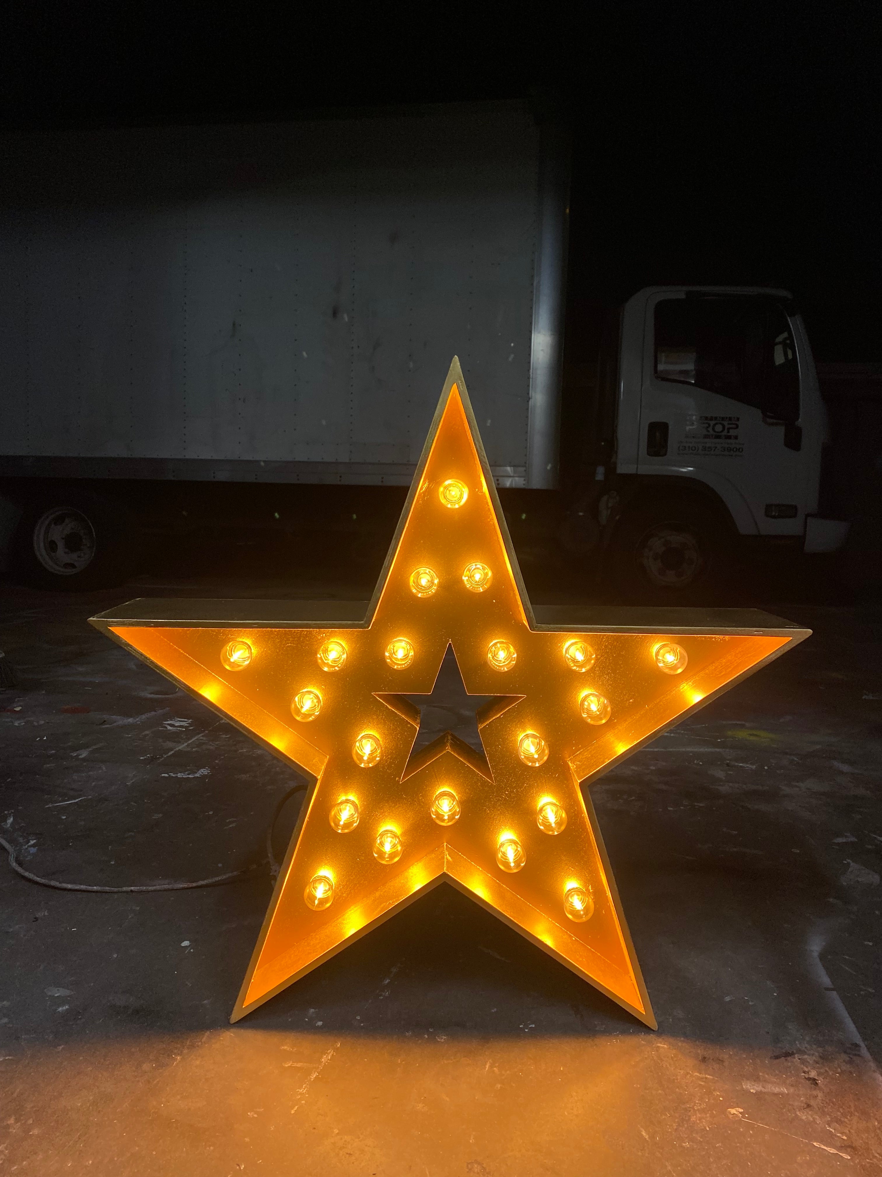 Gold Marquee Star