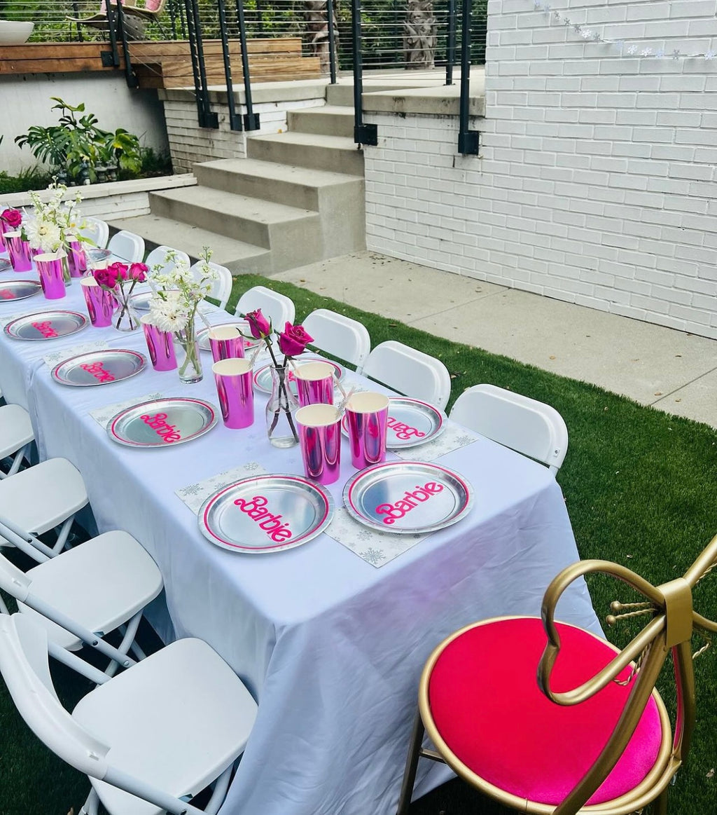 Kids White Plastic Folding Chair