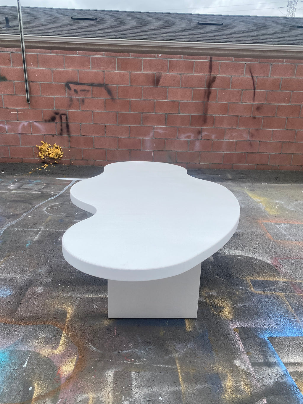 Kids White Cloud Table