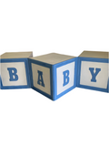 Blue Baby Block Table