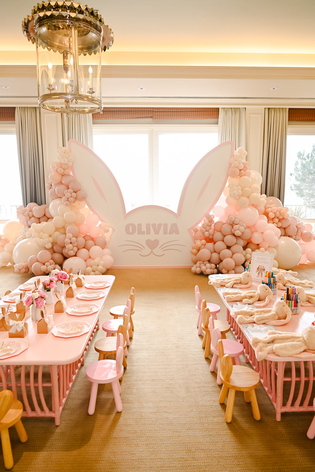 Kids Natural Bunny Chair