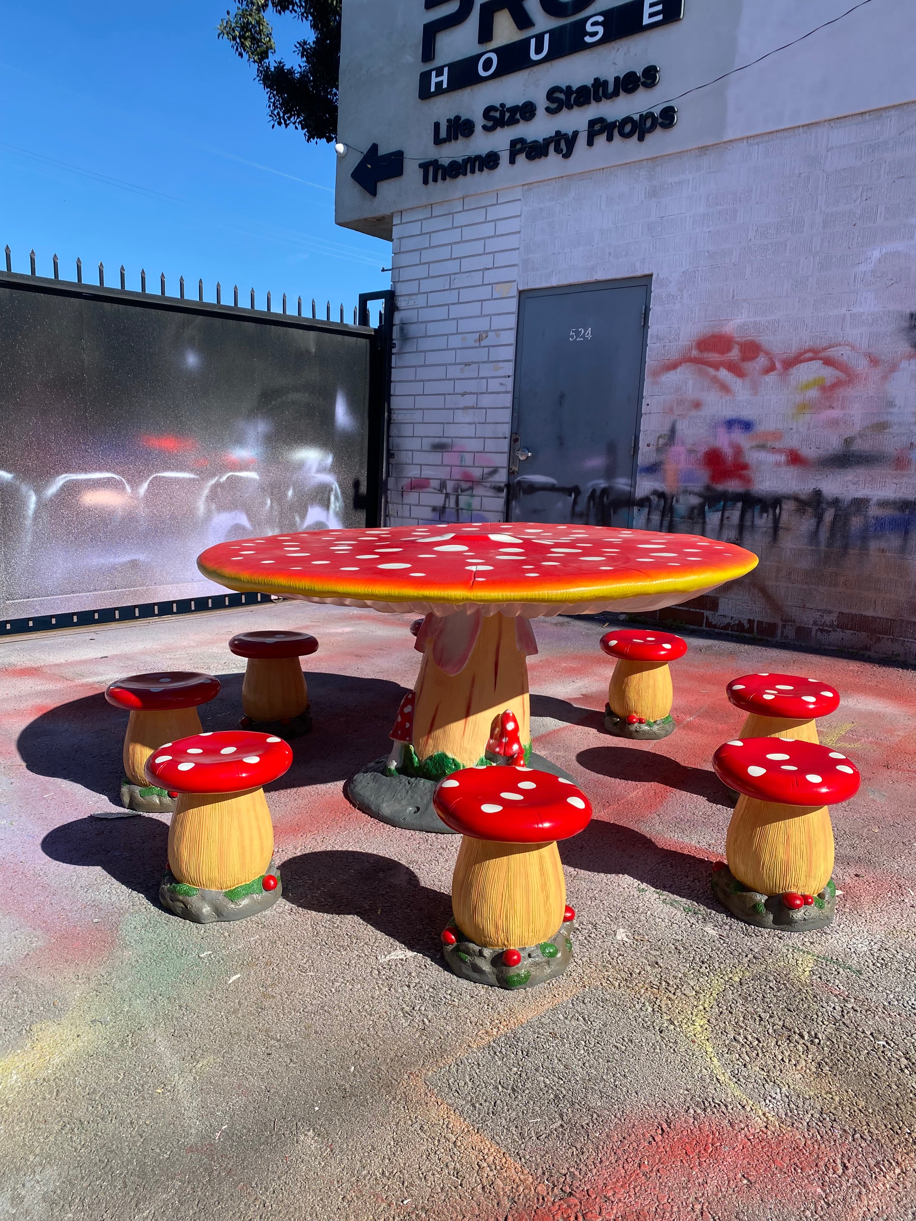 Kids Mushroom Table