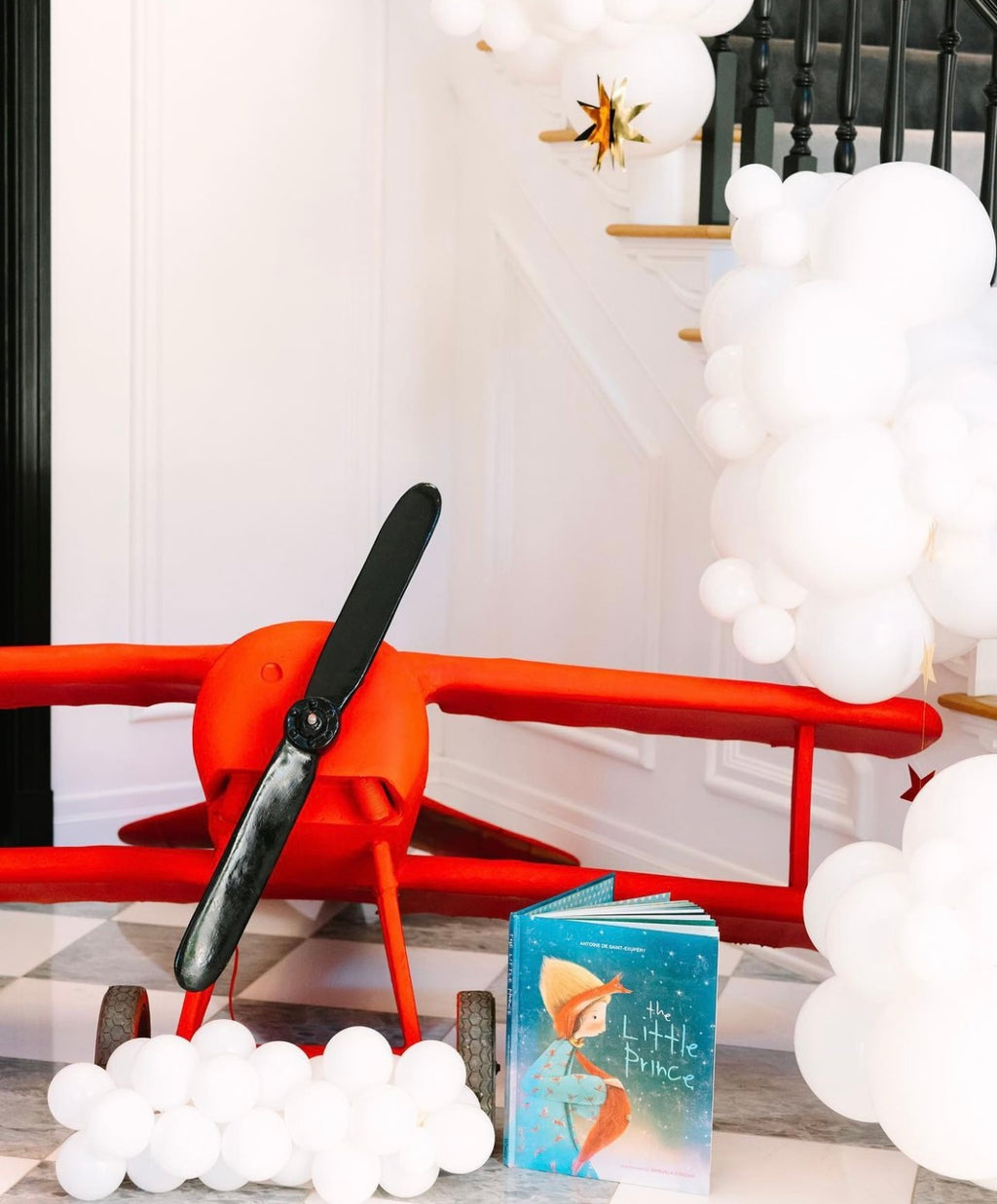 Red Barron Vintage Airplane