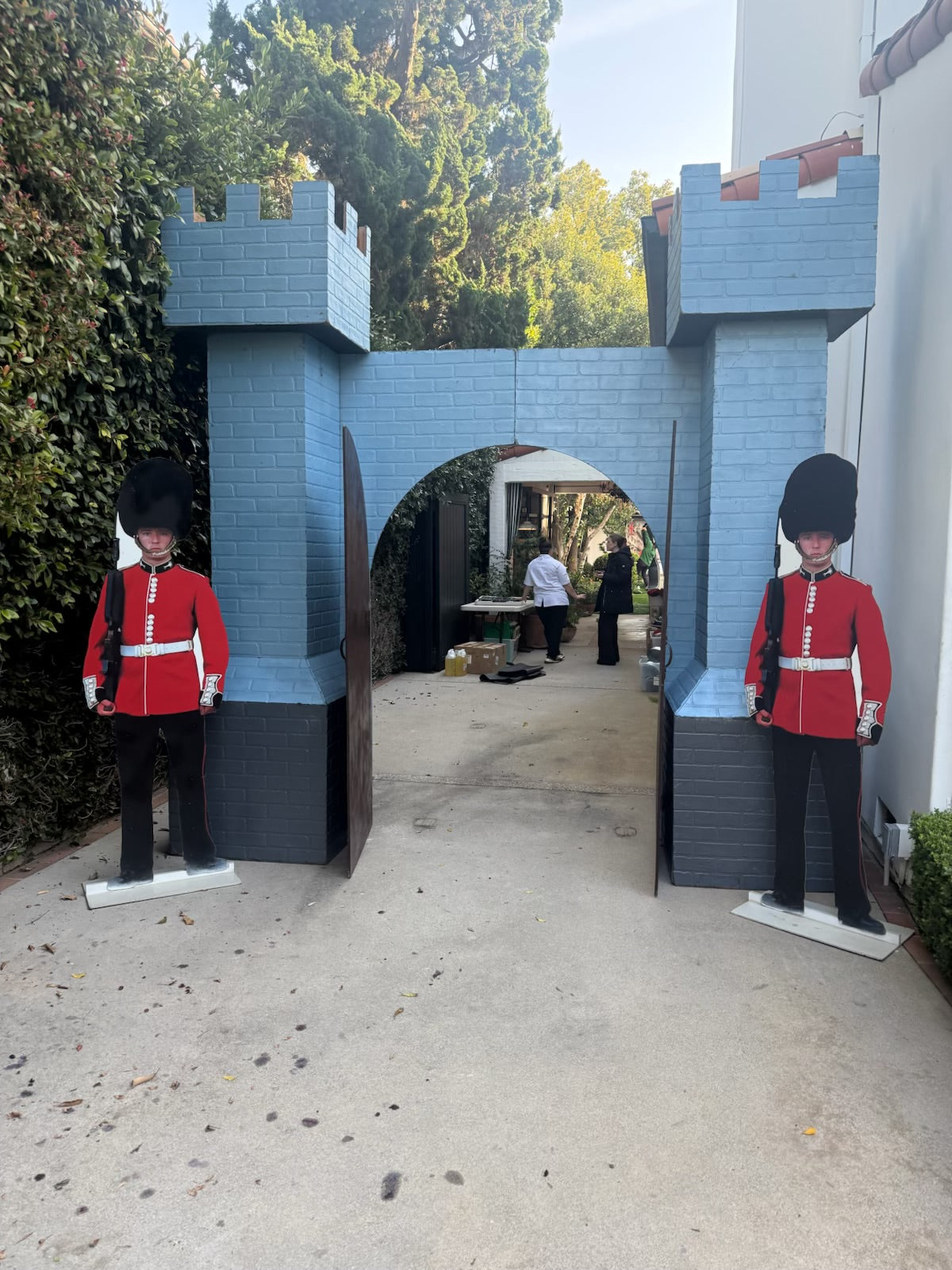 British Soldier Wood Cut Out Standee