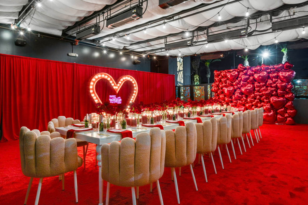 Red LED Heart