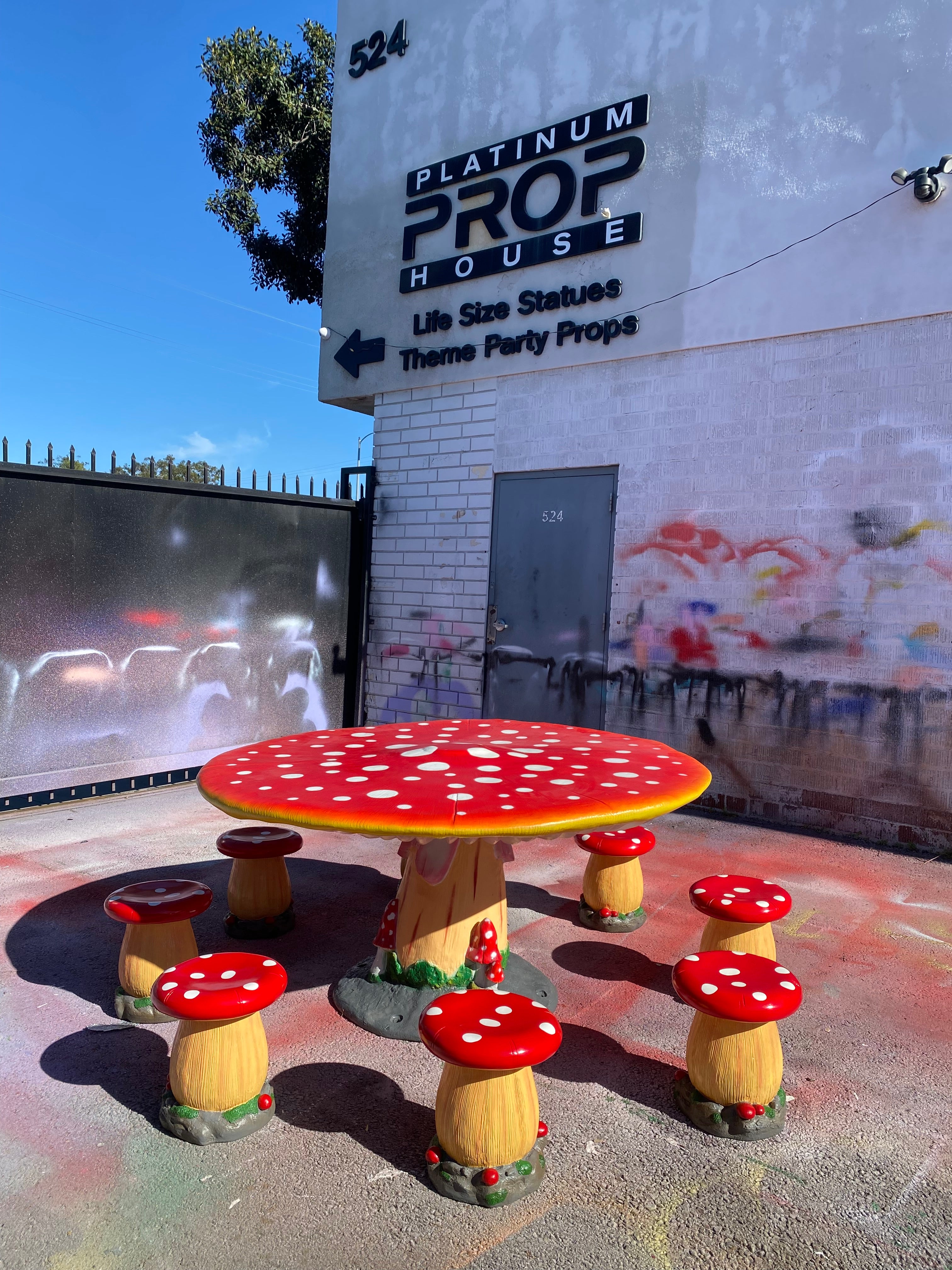 Kids Mushroom Table