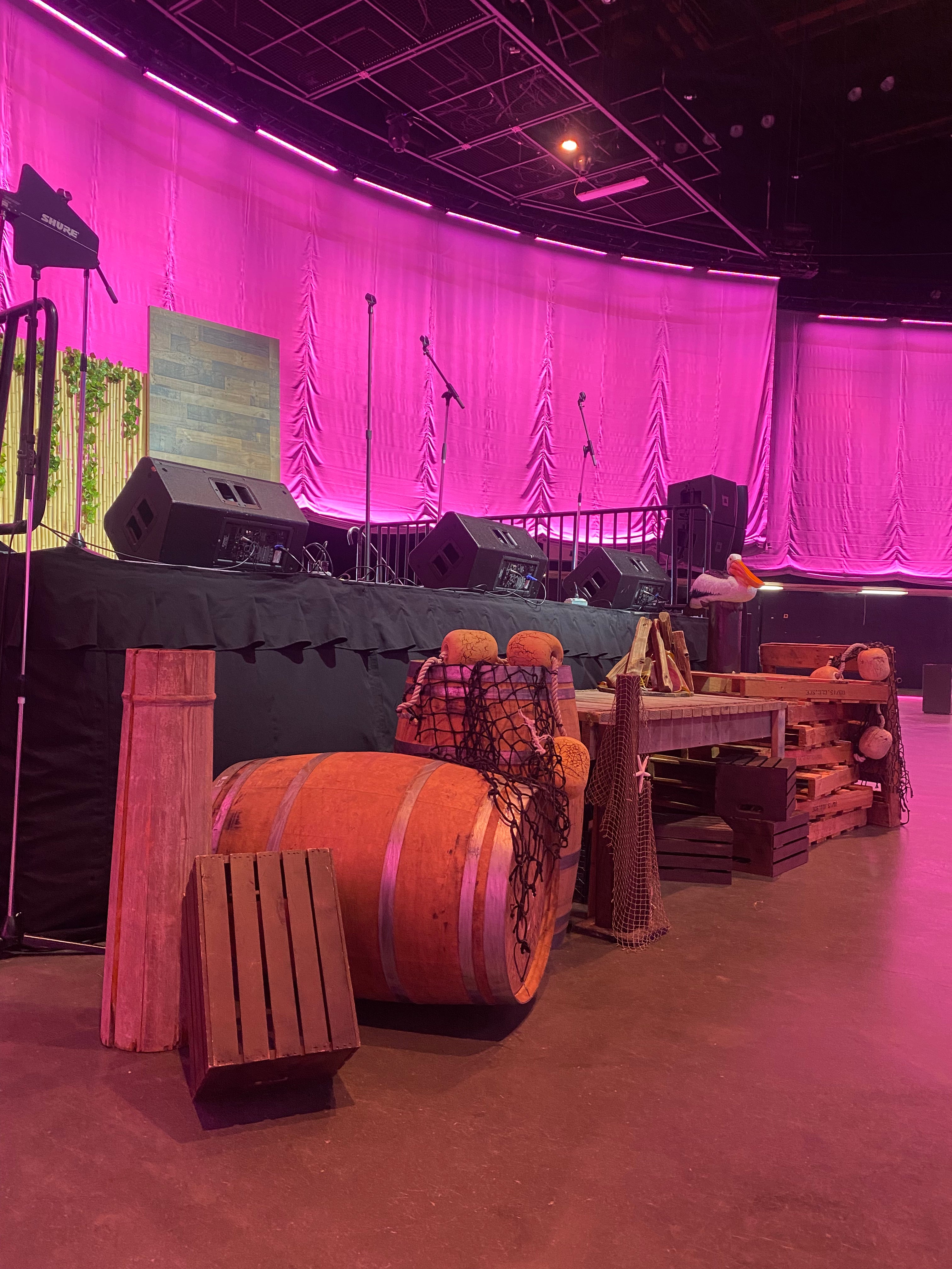 Rustic Pier Dock Table