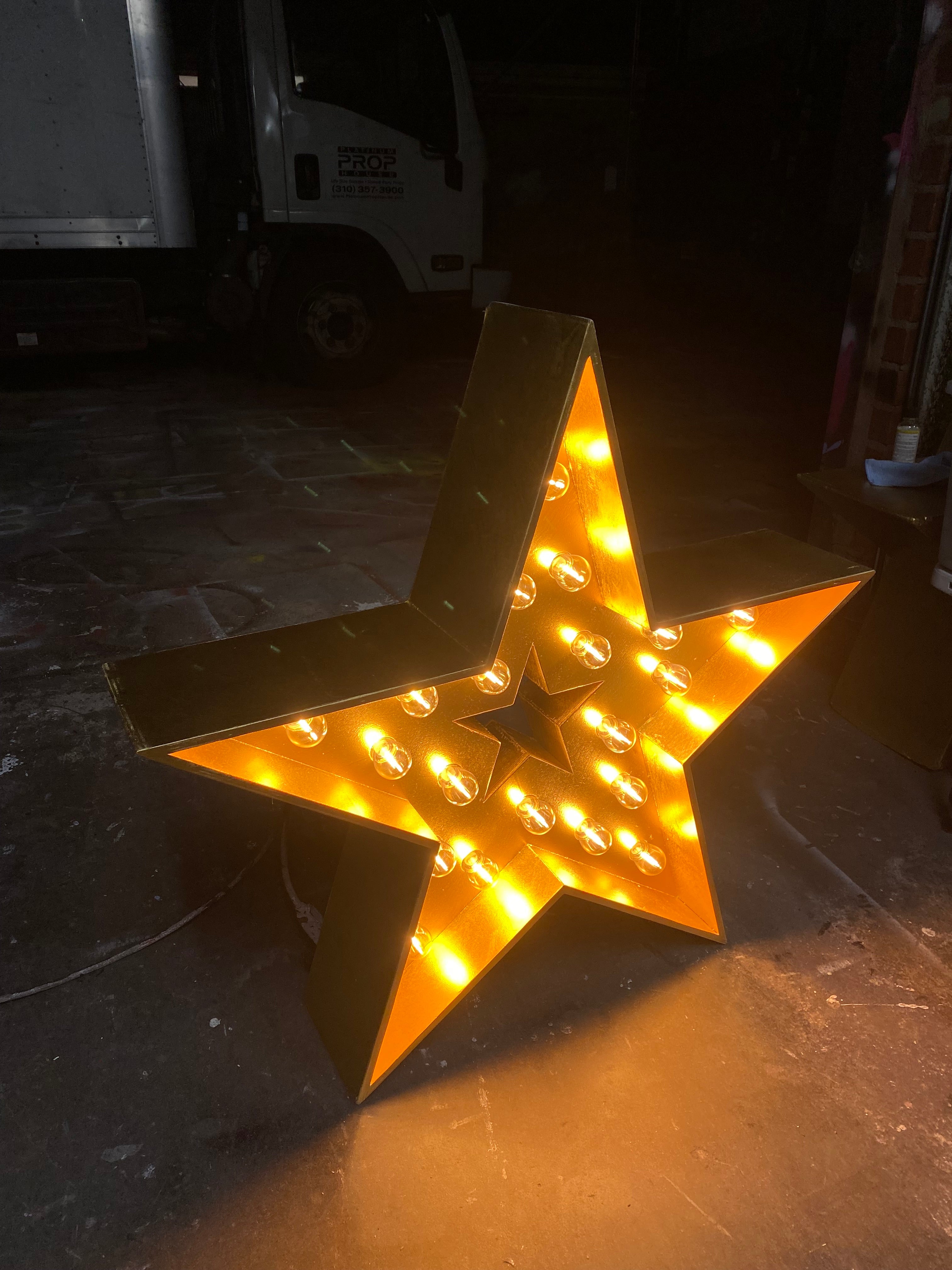 Gold Marquee Star