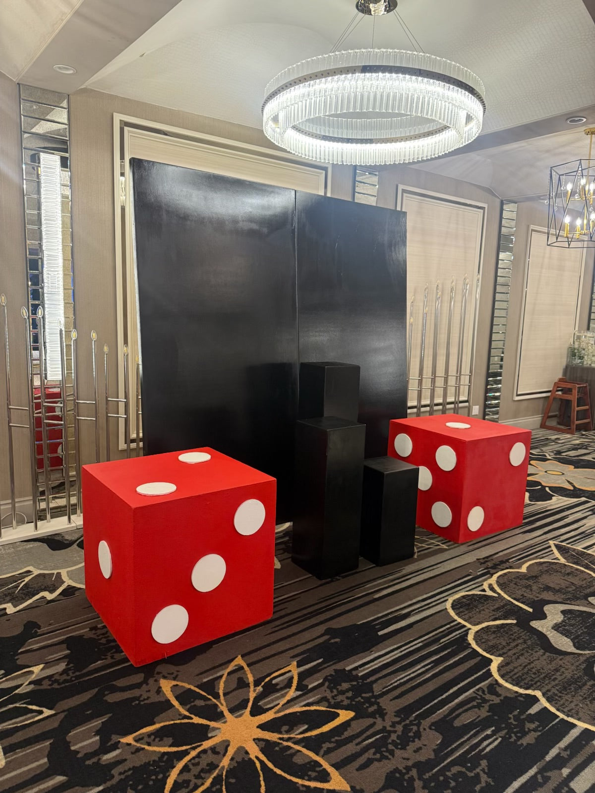 3 Foot Black Pedestal