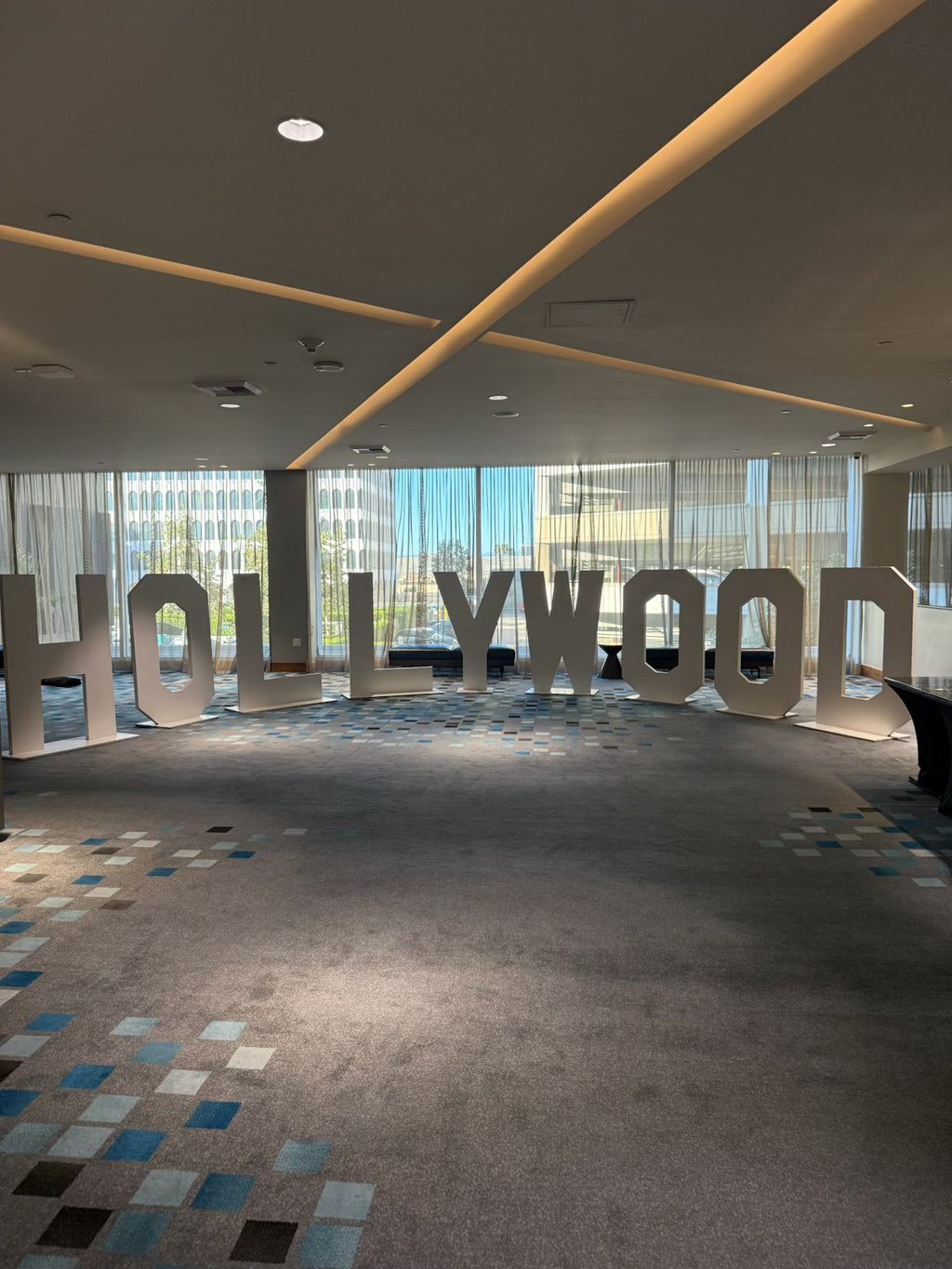 Hollywood Standee Letters