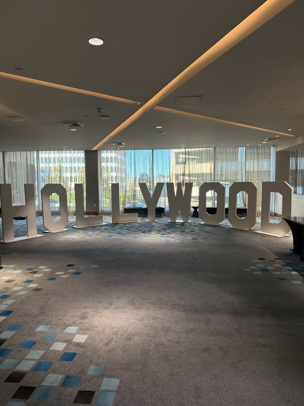 Hollywood Standee Letters