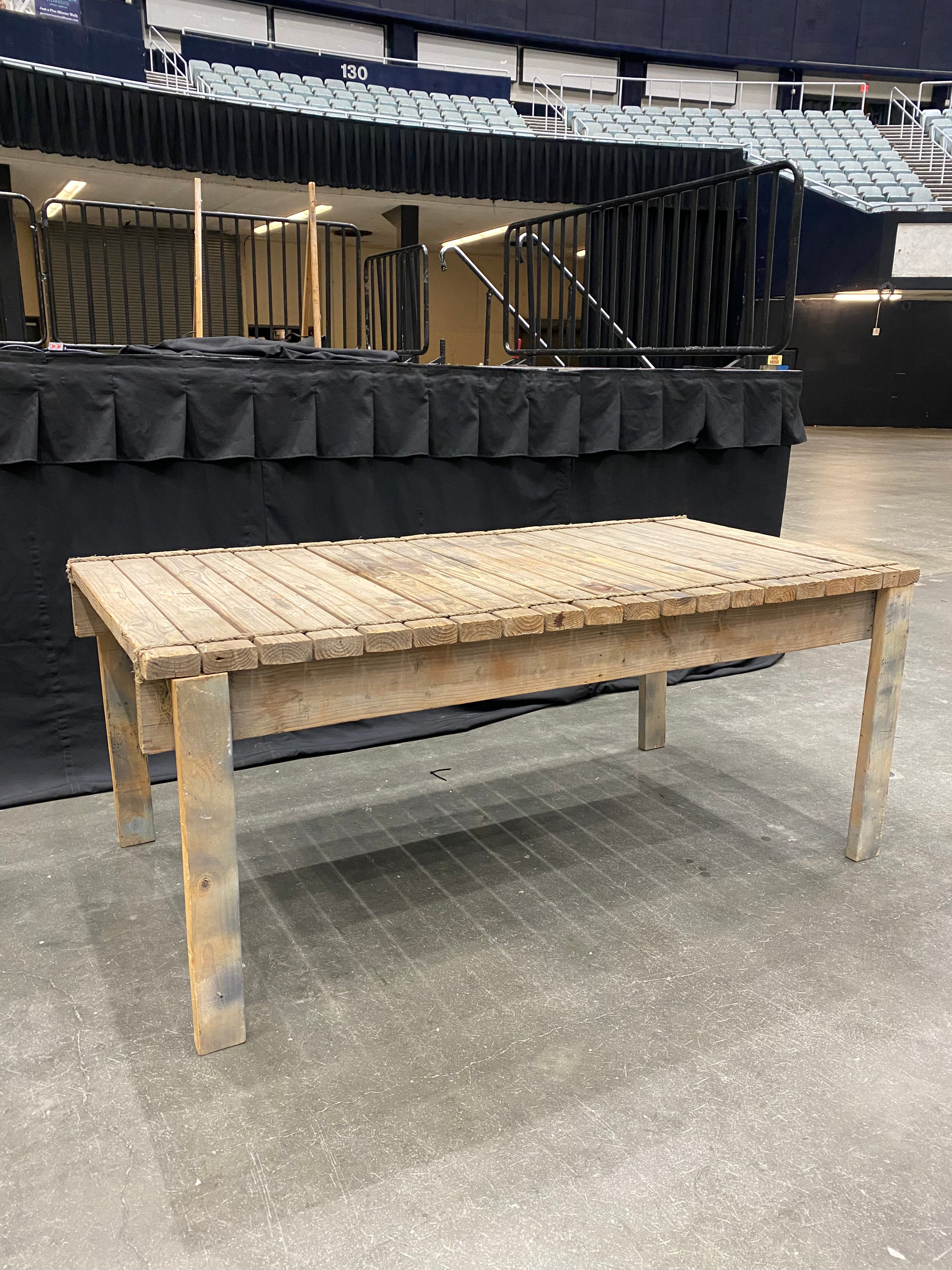 Rustic Pier Dock Table