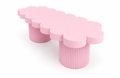 Kids Light Pink Daisy Table