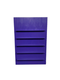 Purple Square Shelf Display Wall