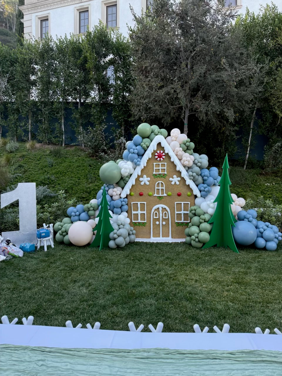 6 Foot Green Christmas Wood Tree