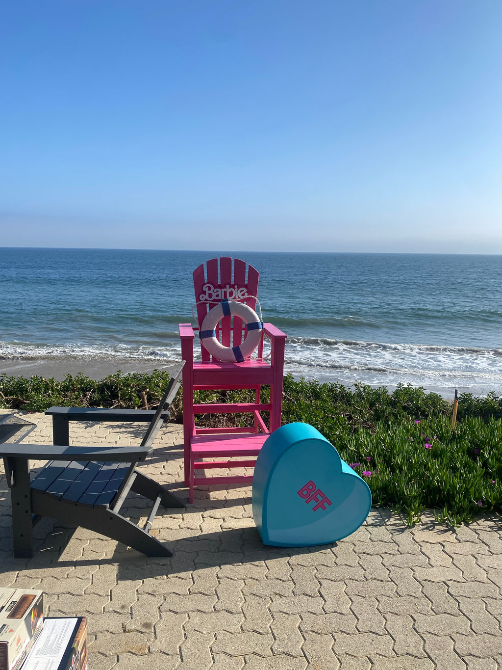 Hot Pink Barbie Lifeguard Chair