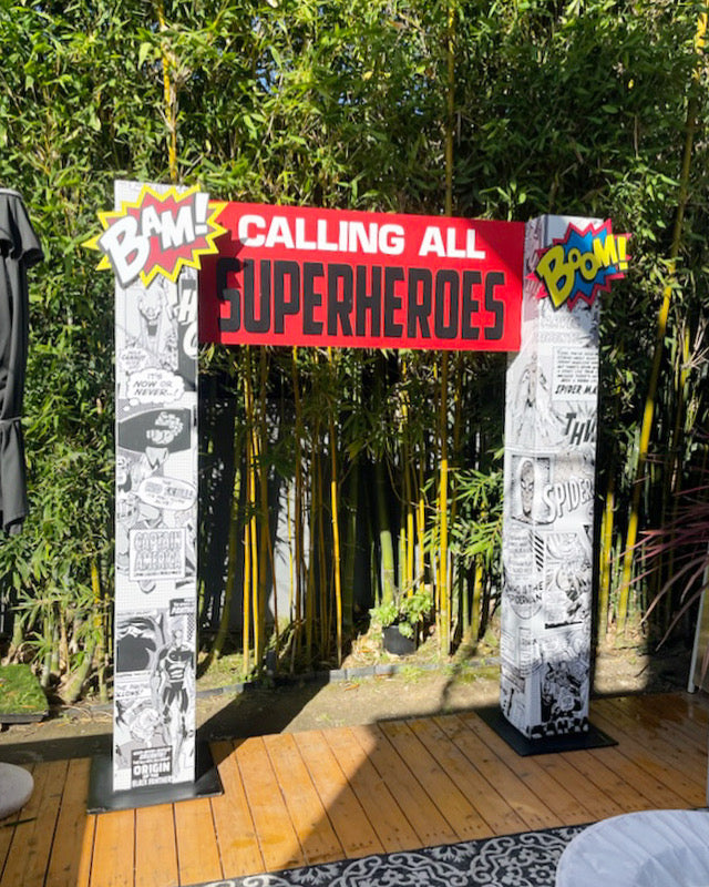 Superheroes Arch