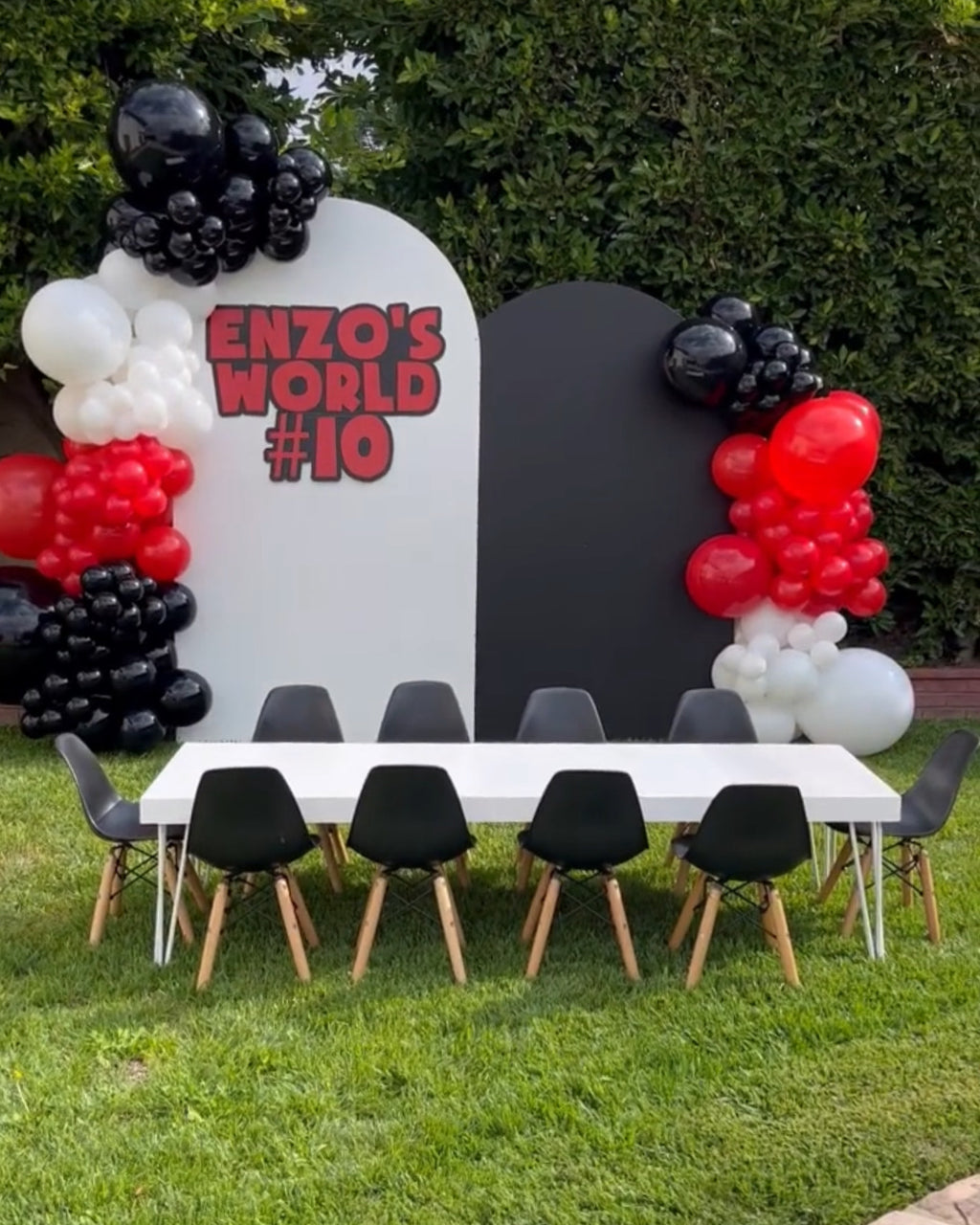 Kids Black Gebo Brock Chair