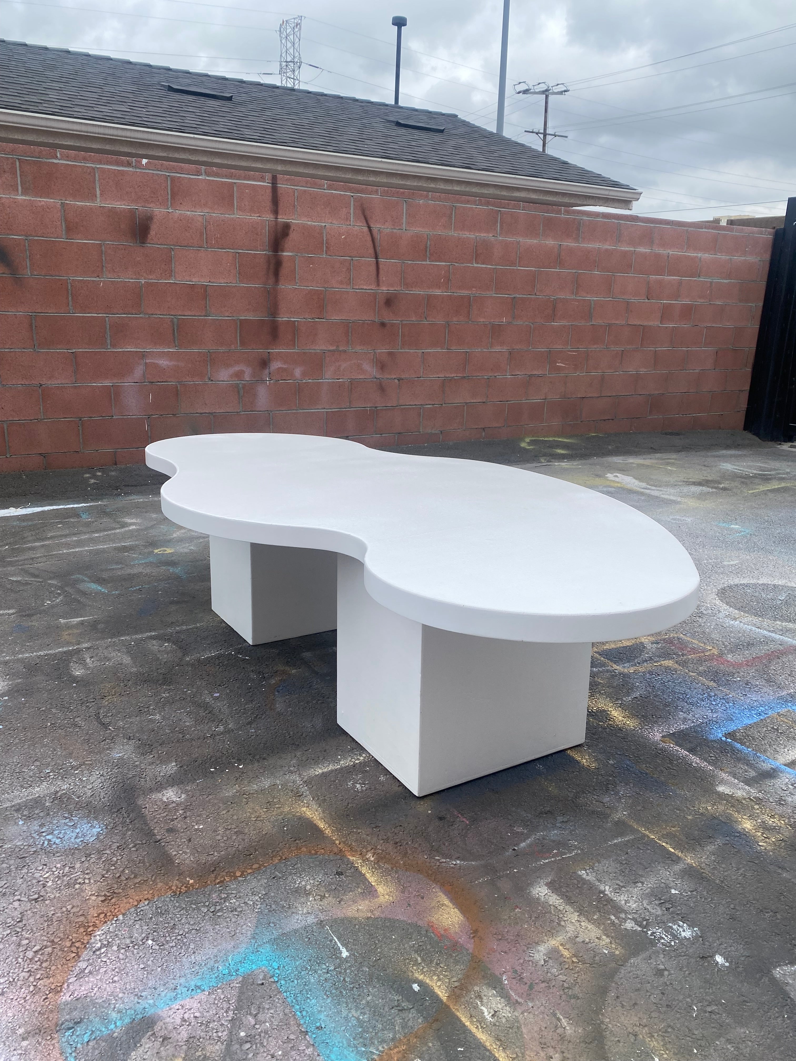 Kids White Cloud Table