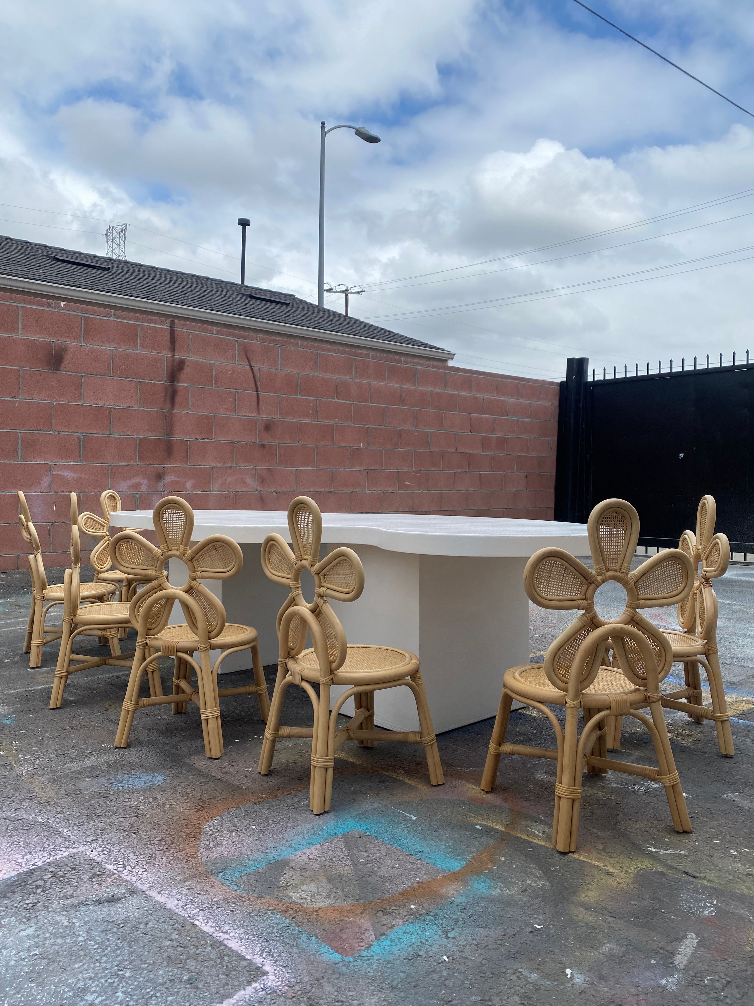 Kids White Cloud Table